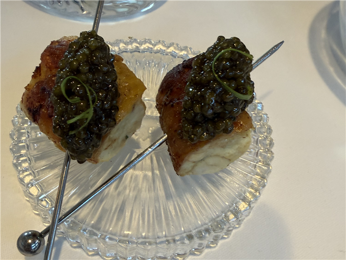 chicken canape